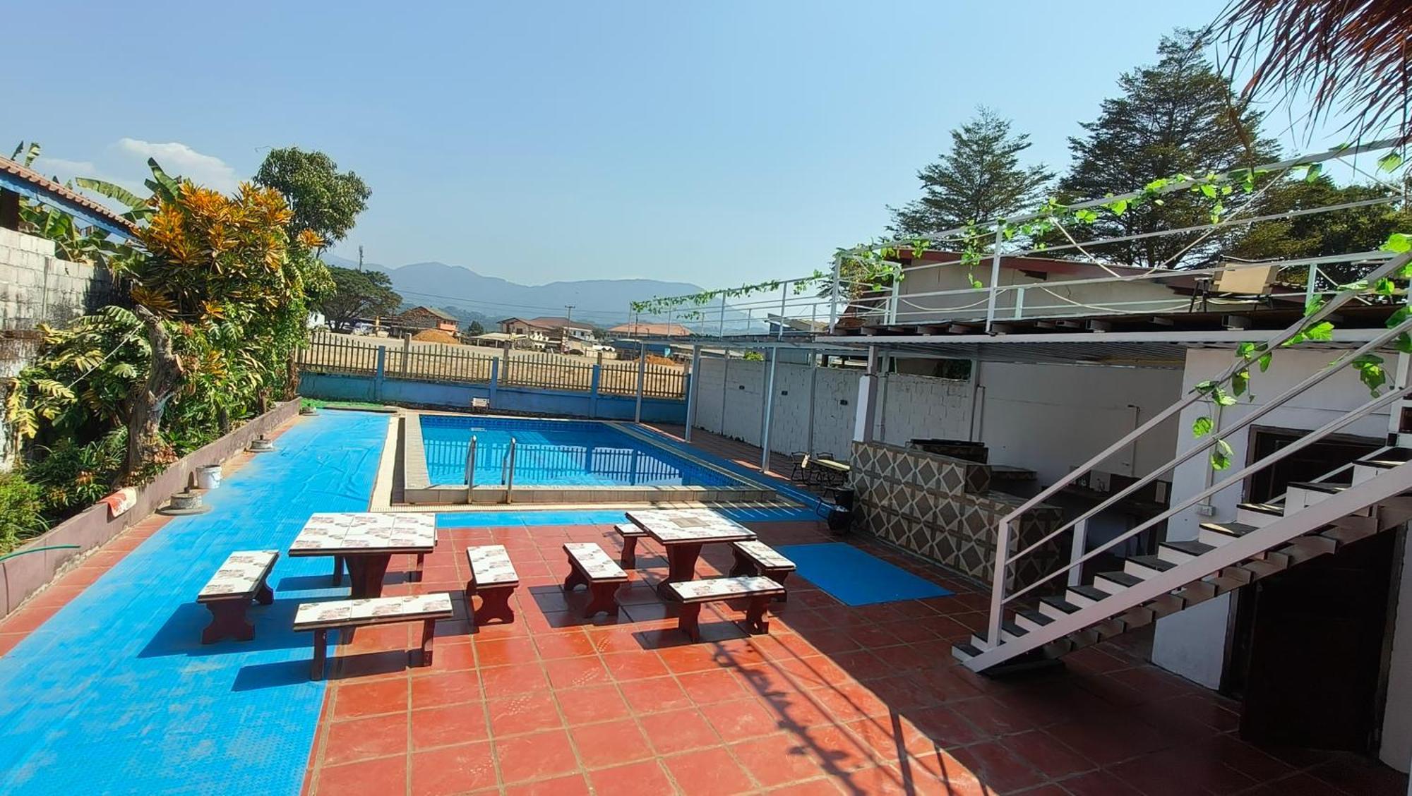 Bungalow Vang Vieng Buitenkant foto