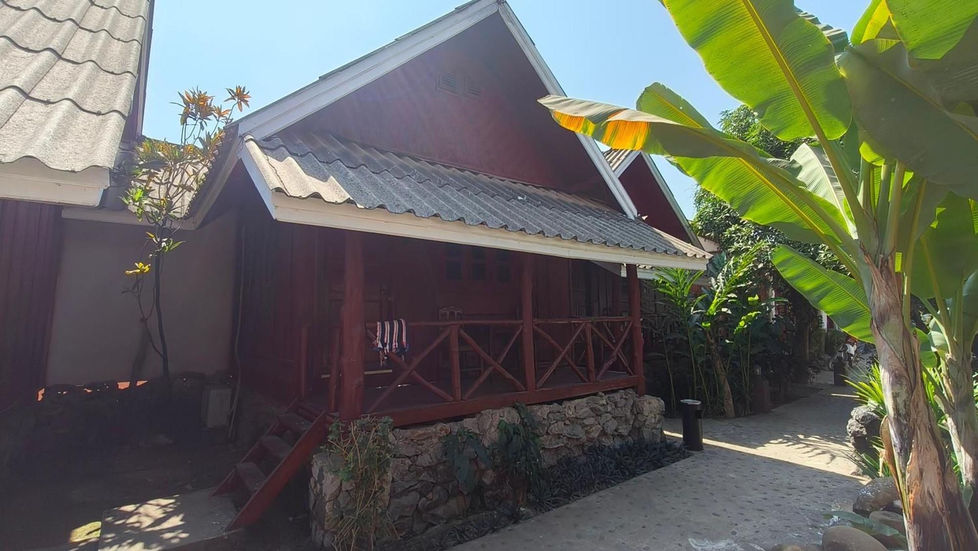 Bungalow Vang Vieng Buitenkant foto
